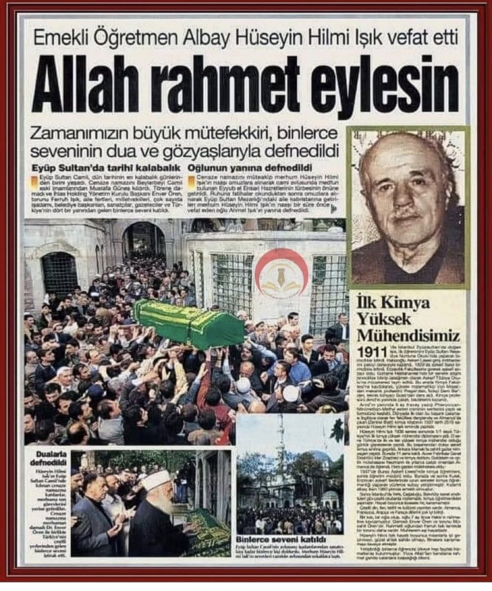 Allahu teala şefaatine nail eylesin