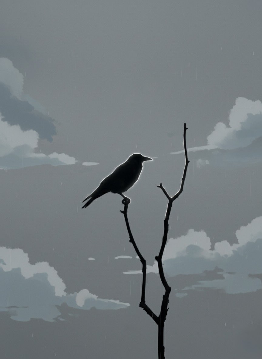 fosron's tweet image. Per langą pamačiau paukštį.