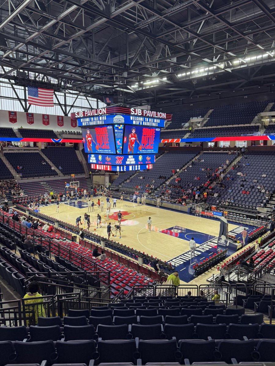 Ole Miss Basketball is back in action at the SJB Pavilion!
<a href="/Billykuhll/">Billy</a> and <a href="/ParksBurcham/">Parks Burcham</a> have your live updates for both the men's and women's basketball teams in their first open door action of the season.