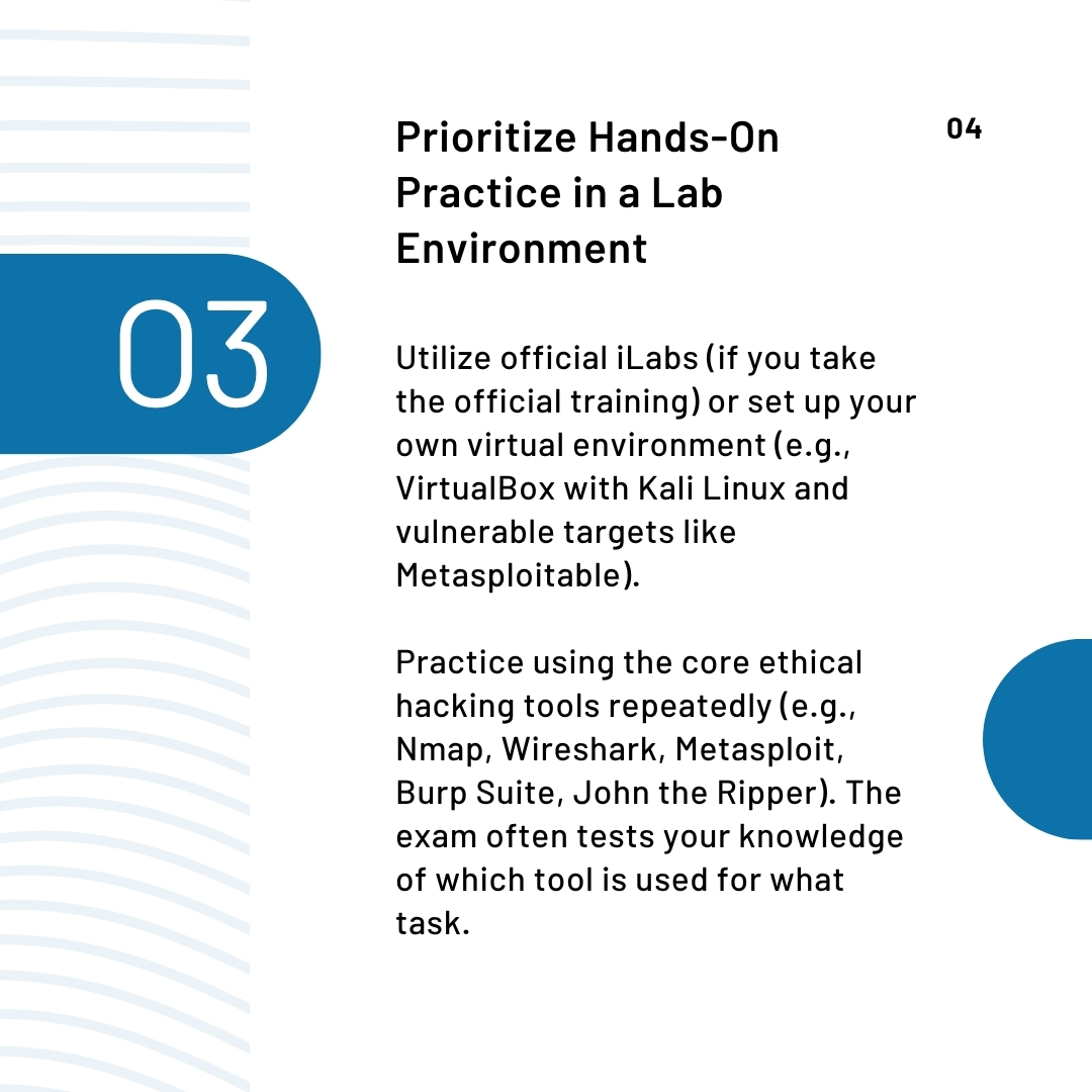 certsolution's tweet image. The CEH certification provides the globally recognized methodology required by top firms. Whether you choose the official training or the experience path, we&apos;ll guide you to pass the exam and achieve the prestigious CEH Master status. 

certsolution.org

#certsolution