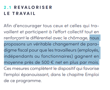 Yvan Verougstraete dans L'Echo ce samedi: "Je n’ai jamais cru à un cut fiscal de 450 ou 500 €. Ça n’a jamais été dans notre programme."

Le programme des Engagés pour les élections de 2024: "Nous proposons (...) que les travailleurs gagnent près de 500 € net en plus par mois"