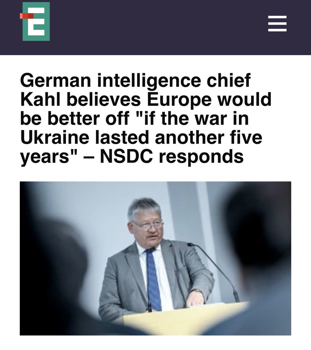 I don't want to insult ordinary people around the world, including in Europe, who support Ukraine with my harsh statements about your politicians. You know how much I respect you and how infinitely grateful I am for your support of Ukraine and our people and defenders.
 And for