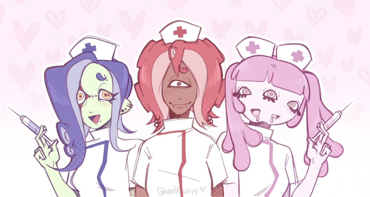 Happy Splatoween!!! 💜❤️🩷