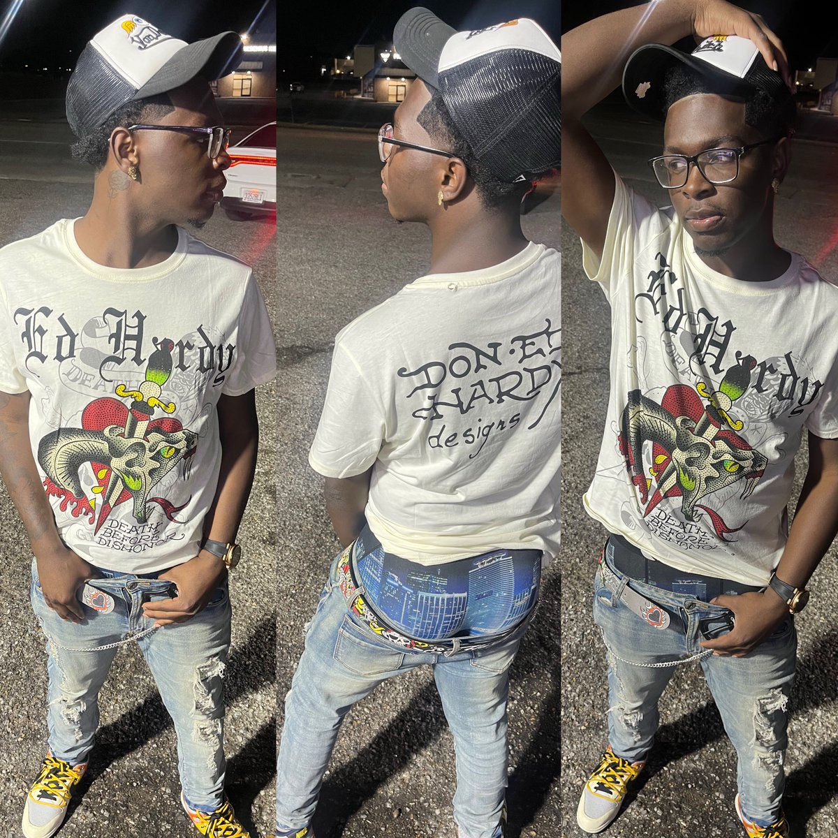 Datboykingdeee's tweet image. The type to make them hos put they man up🤌🏾