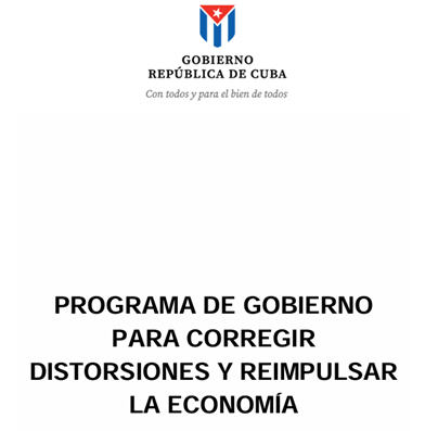 1/11 Casi finalizado 2025 se divulga un programa del gobierno cubano para “corregir distorsiones y reimpulsar la economía” que es innecesariamente disperso, con deficiente definición de metas e indicadores, imprecisa descripción de acciones, y metas poco creíbles