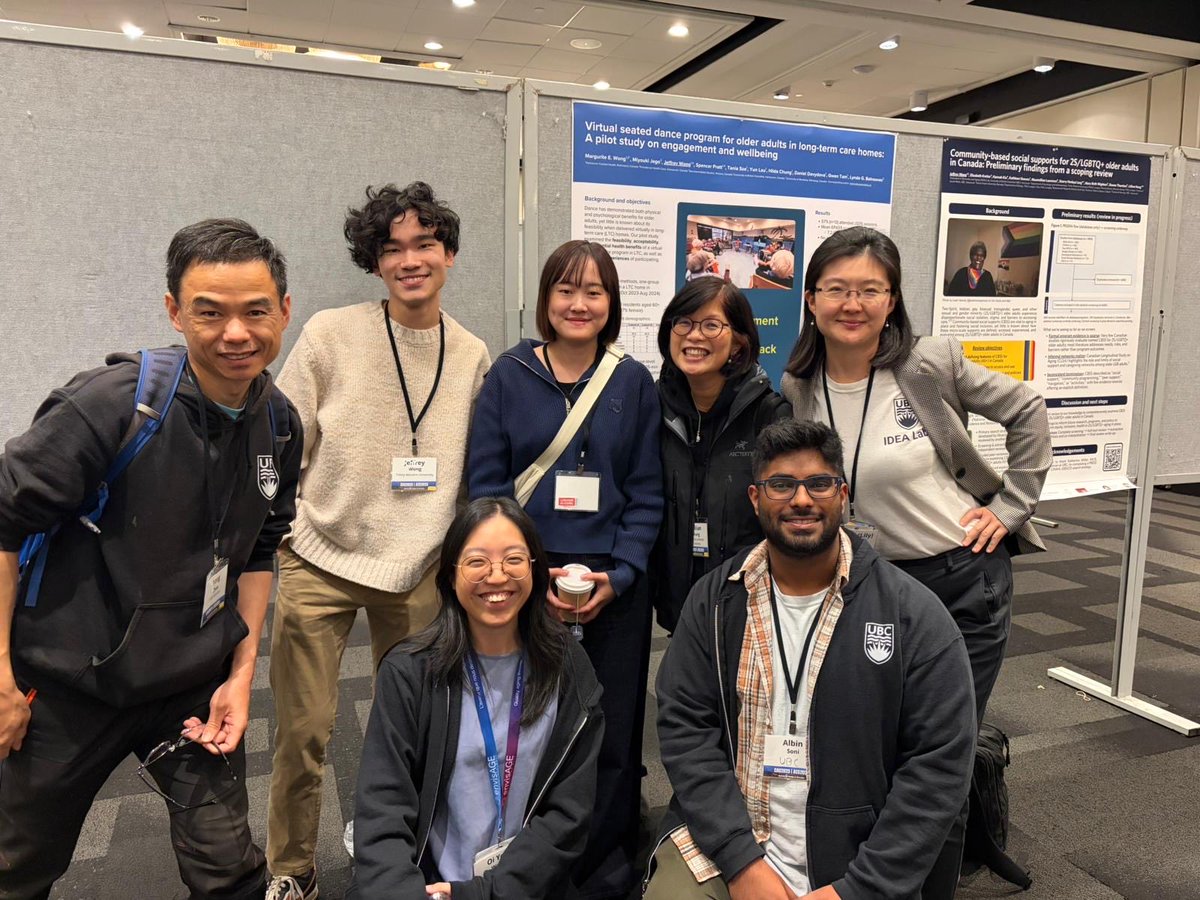 nurselillian's tweet image. We presented 2 presentations, won the best demo award at AgeWELL conference; then presented 13 presentations at CAG. What a blast @UBCIDEALab @ubcappscience