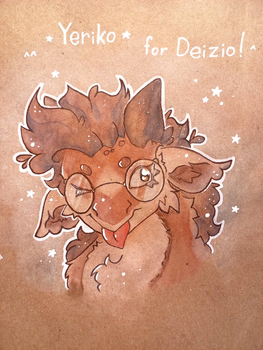 Wellory1's tweet image. HERES CUTIE!
Yeriko for @zeideizio!
I hope you like how he looks uwu
#dragonart #dragons #furryartist #furryart #commissionsopen #traditionaldrawing