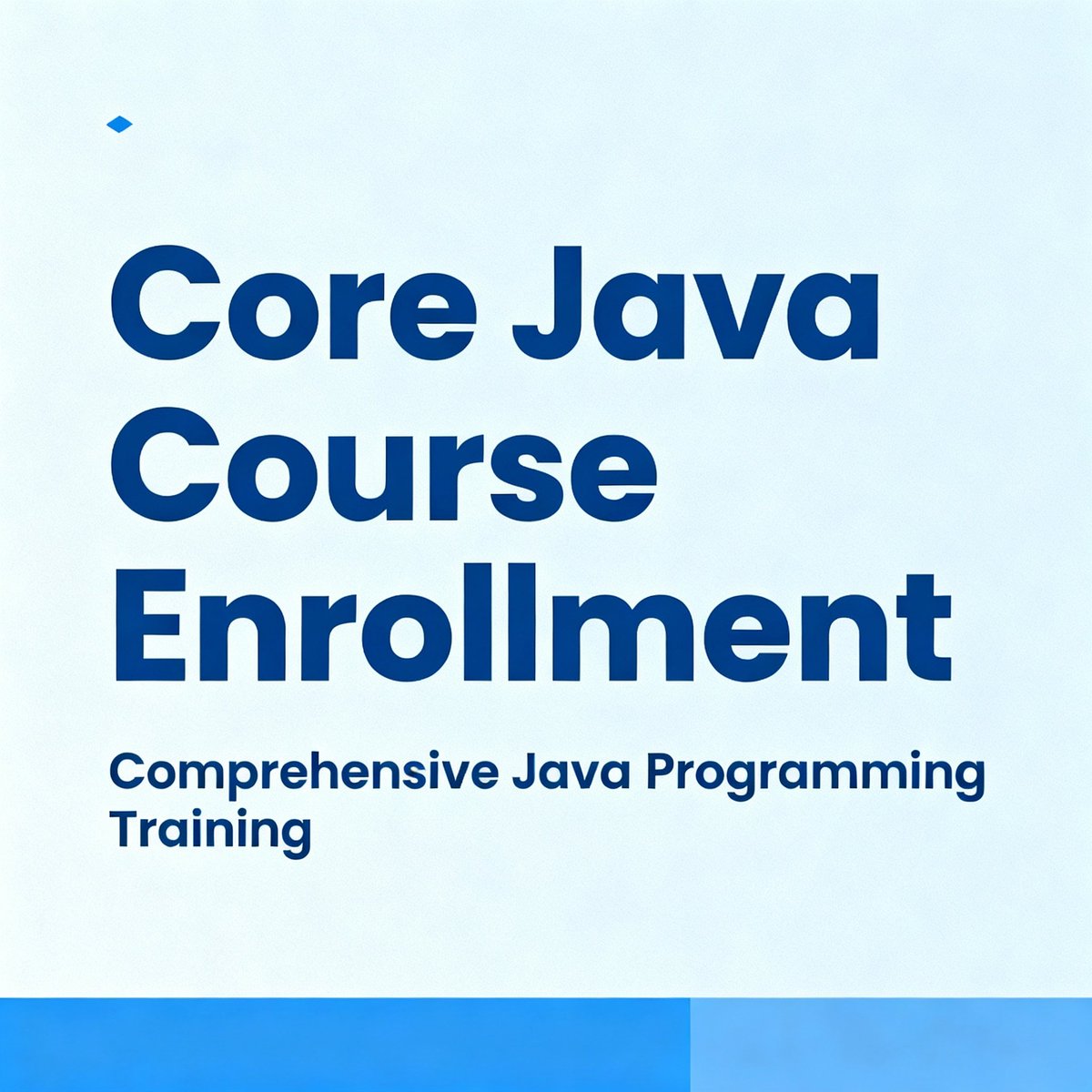 RobinKaushik0's tweet image. Boost your programming career with our Core Java course! 🚀
Unlock hands-on learning, expert mentorship, and industry-ready skills.
Enroll now at techandcommercehub.com and step into the world of Java development!
#Java #LearnProgramming #CareerGrowth