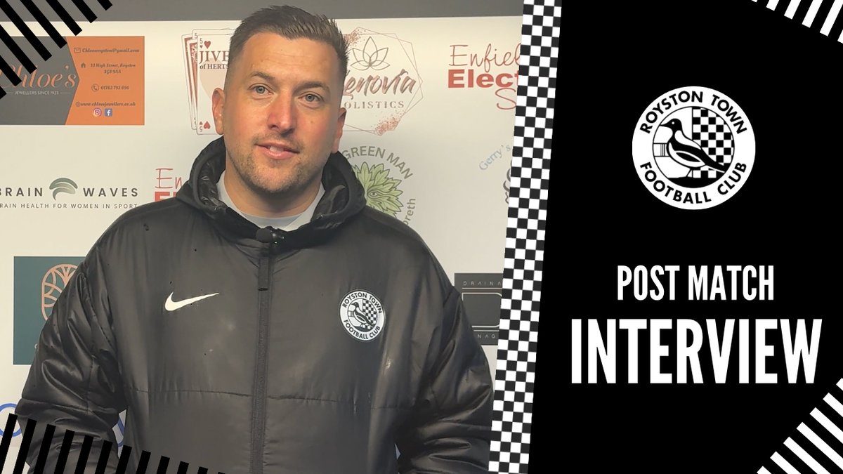 RoystonTownWFC's tweet photo. 🎙 POST-MATCH REACTION 🎙
Hear from Lewis as he gives his thoughts on today’s massive FA Cup victory and our progression into the Second Round! 🏆
Catch the full interview now on our channels 👇
https://t.co/d0yA75df5r
#UpTheCrows #FACup #CrowsChat https://t.co/pF1eImNWaV