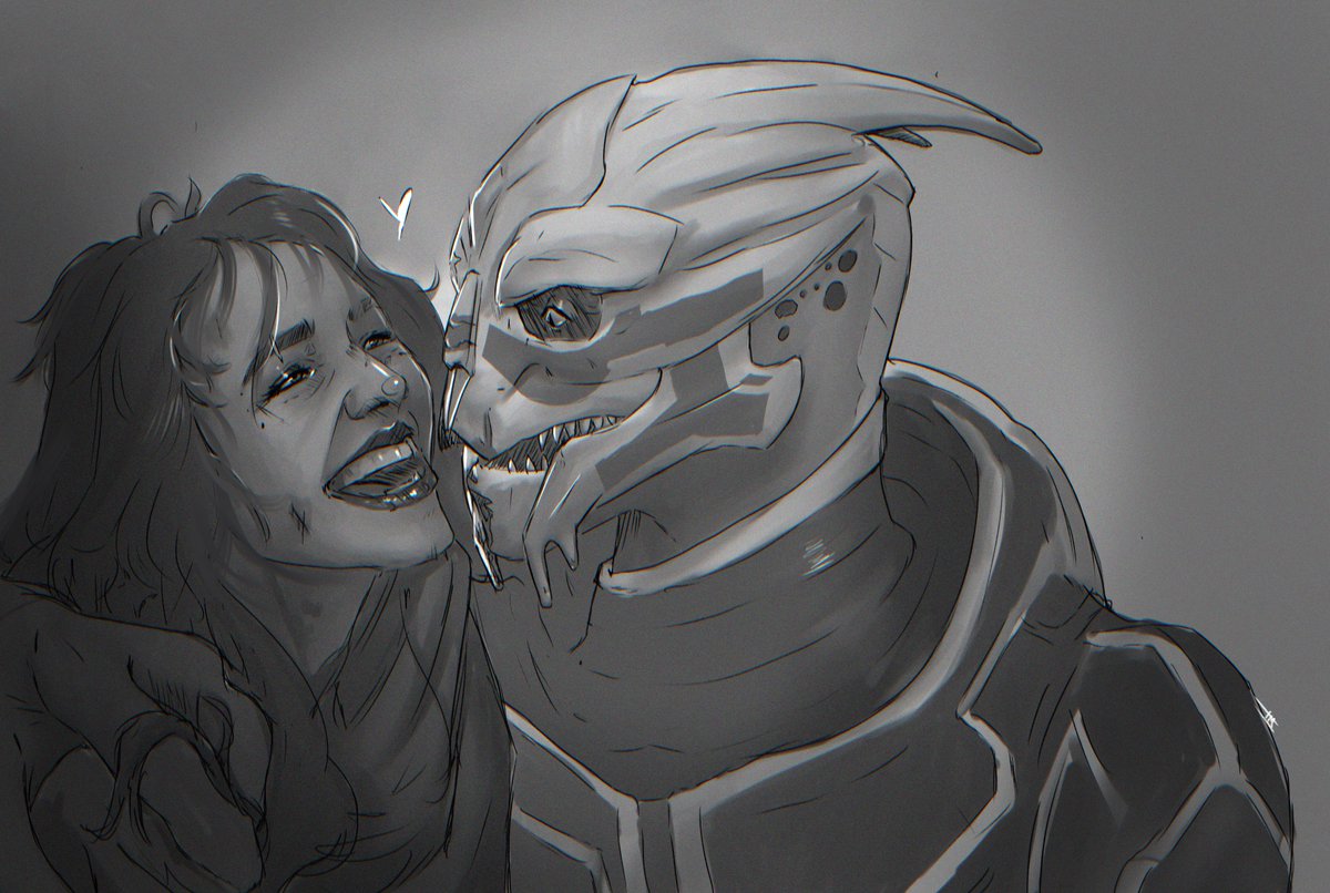 Sketch Commission for a lovely user on Tumblr! 

#MassEffect #GarrusVakarian #CommanderShepard