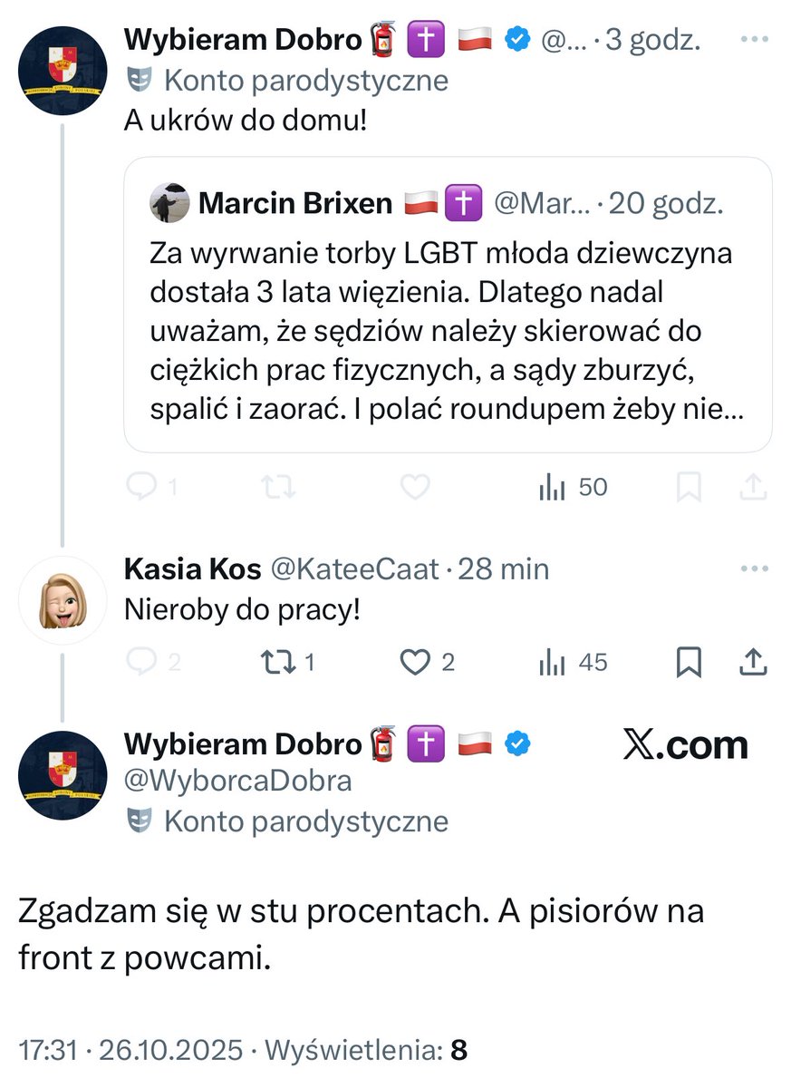 Latami żerowałeś na pracy tych ludzi, których teraz na front wysyłasz, leniu śmierdzący. Wstydu nie masz bezczelny bumelancie. <a href="/MarekS98837118/">Stary,piękny pies</a> <a href="/BPrazka/">Barbara Prazka ✝️</a> <a href="/MaGuszka/">MaGuszka🇵🇱🙏</a> <a href="/PolskaKobieta/">JoͦLᴋⷦaͣ z PoLSki ✝️🐺✌️🇵🇱 #PociągPrawych</a> <a href="/Epiphanius10/">Drood</a> wasz podopieczny Nowonawrócony ma wam coś do powiedzenia.