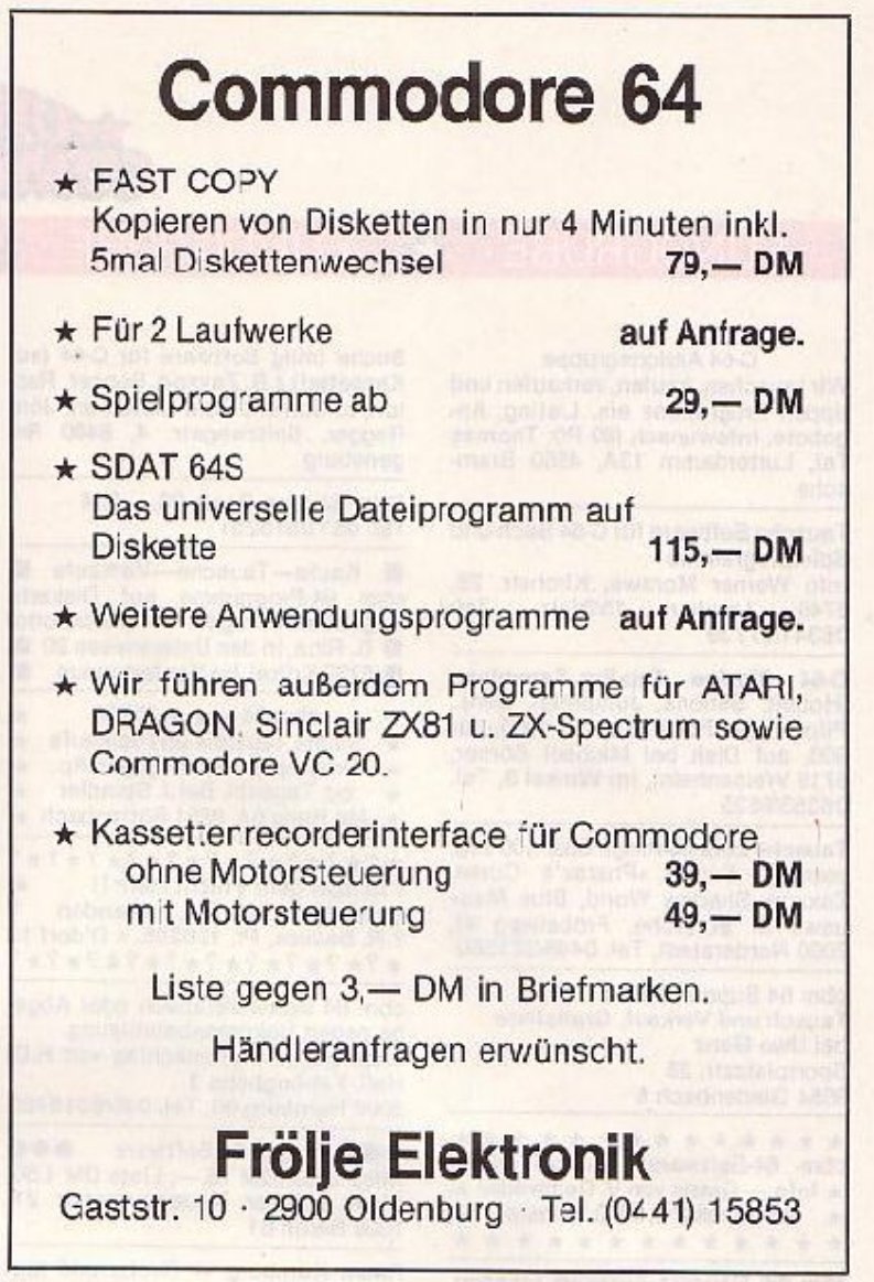 Retrojournal_de's tweet image. 79 DM für ein Kopierprogramm!
„FAST COPY – Disketten in nur 4 Minuten, inklusive 5-mal Diskettenwechsel.“
Ich kann mich nicht erinnern, jemals Geld für Kopierprogramme ausgegeben zu haben. 😇
#C64 #RetroComputing #Diskettenzeit #FastCopy