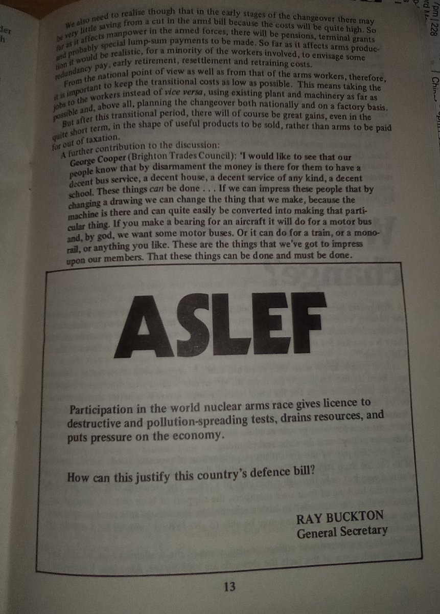 Indeed. How can we justify this country's defence bill? 1976 <a href="/CNDuk/">Campaign for Nuclear Disarmament</a> pamphlet 'Arms, jobs &amp; the crisis' - true then if not truer today. 
<a href="/RachelReevesMP/">Rachel Reeves</a> #Budget2026
#taxtherich #NotoNukes #Decreasemilitaryspending
#welfarenotwarfare 
There is an Alternative!
#Peace