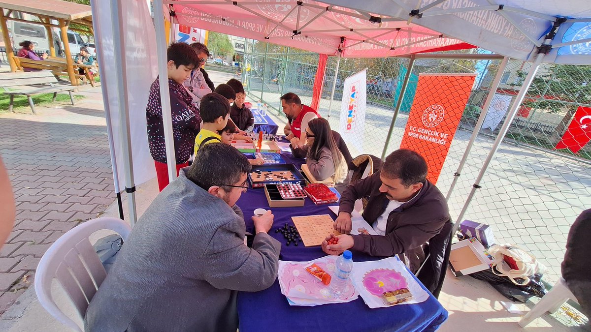 Afyonkarahisar Gençlik ve Spor İl Müdürlüğü (@gsb_afyon) on Twitter photo Gençlik Spor Festivali Afyonkarahisar’da😊 🎉
81 ilde eş zamanlı olarak düzenlenen Gençlik Spor Festivali kapsamında Erenler Parkı’nda buluşuldu💪🎶
🎯 Dart
🎨 Seramik
🪶 Taş Boyama
🖌 Ebru
🏹 Okçuluk
🏃♂️ Sokak Oyunları
🧩 Akıl Zeka Oyunları
💡 Deneyap & İnovasyon Atölyesi
⚔️ Gençlik Spor Festivali Afyonkarahisar’da😊 🎉
81 ilde eş zamanlı olarak düzenlenen Gençlik Spor Festivali kapsamında Erenler Parkı’nda buluşuldu💪🎶
🎯 Dart
🎨 Seramik
🪶 Taş Boyama
🖌 Ebru
🏹 Okçuluk
🏃♂️ Sokak Oyunları
🧩 Akıl Zeka Oyunları
💡 Deneyap & İnovasyon Atölyesi
⚔️
