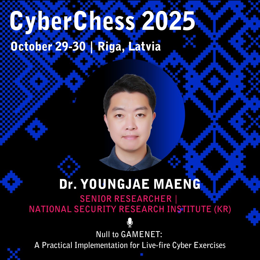 certlv's tweet image. 💡Kibertreniņi ir vieta, kur kļūdas pārvēršas par prasmēm. 

30.oktobrī uz #CyberShock skatuves tematiskajā blokā “Kiber treniņi” eksperti dalīsies pieredzē par kibermācību poligonu izveidi un CTF izaicinājumu organizēšanu. #CyberChess2025

📅 Programma: cyberchess.lv