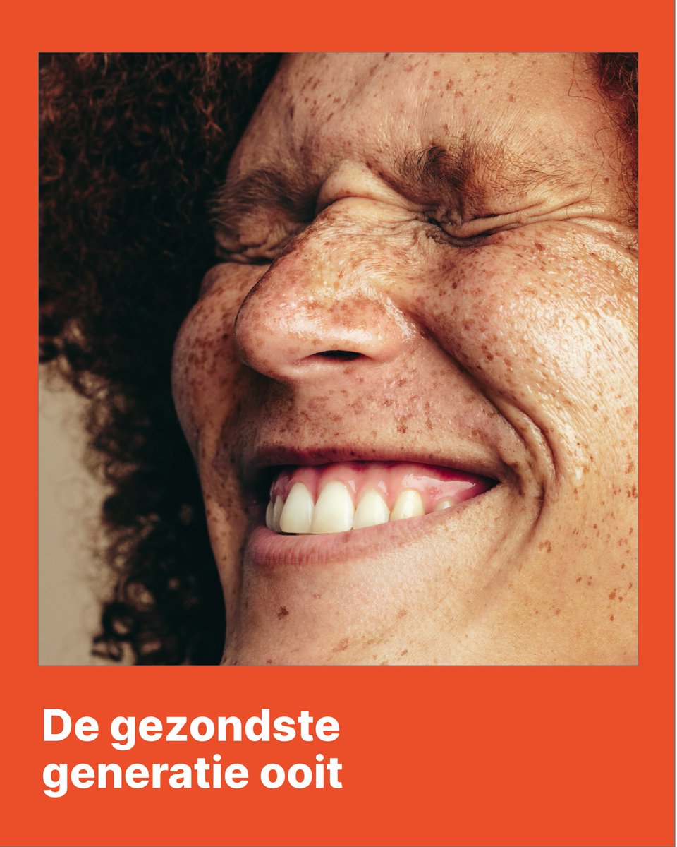 D66's tweet photo. Waar anderen alleen praten over zorg, praten wij over gezondheid. Minder regels, meer vertrouwen. De gezondste generatie ooit. 
Het kan wél. https://t.co/HzEl1f8wuo