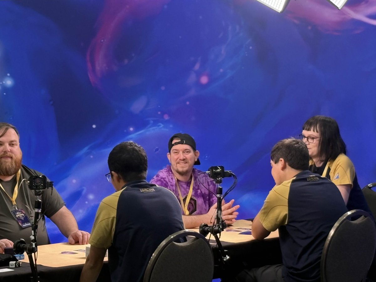 Took 8 DLCs to get on Stream. But we got there catch me in Round 10 on feature! <a href="/DisneyLorcana/">Disney Lorcana</a> <a href="/TFM_Lorcana/">The Forbidden Mountain</a> #DisneyLorcanaTCG #DLCMKE
