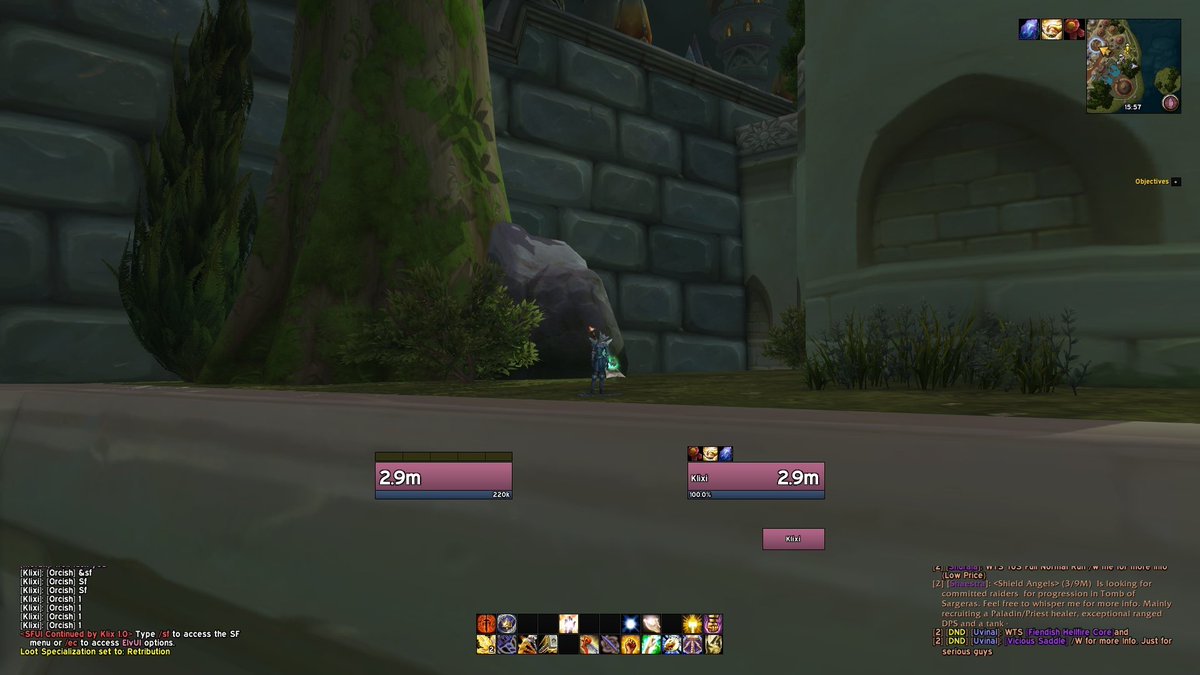 Bigmoranx's tweet image. This really has me feeling sad... 🧵

ElvUI was just one of many popular UIs over the years. What many people don't know is the rich history of minimalist/graphical UI compilations hosted on WoWInterface. The most beautiful and creative projects you could ever imagine were…