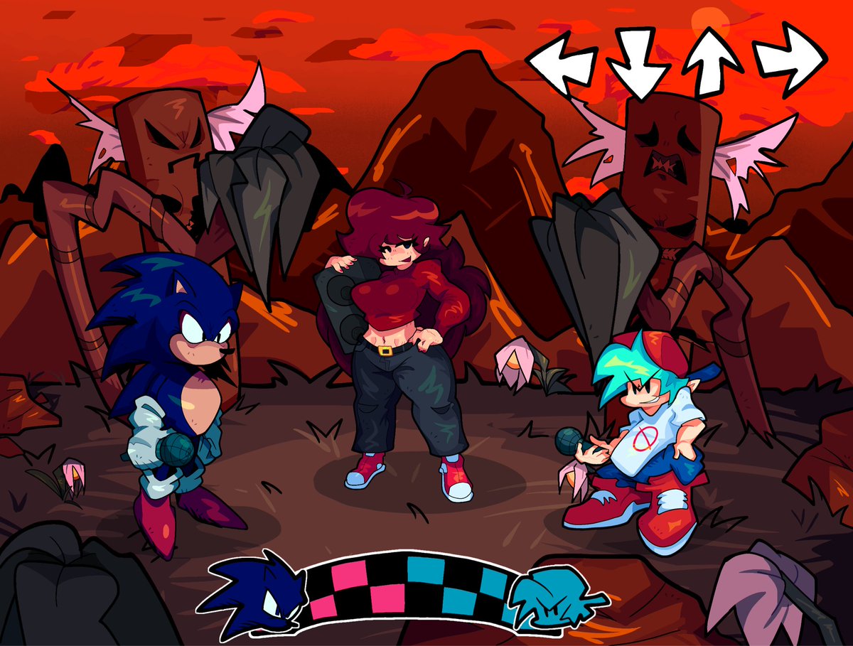 m3thdogger95171's tweet photo. Faker concept 

#sonicexe #fridaynightfunkin https://t.co/2zWRR8sxac