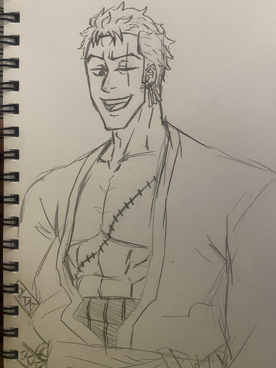TornsLair's tweet photo. .The Monster Trio Sketchbook Sundays
.
#art #illustration #drawing #draw #picture #artist #sketch #sketchbook #paper #onepiece #sketchbooksundays #sunday
#luffy #zoro #sanji https://t.co/QPQbjmMt43