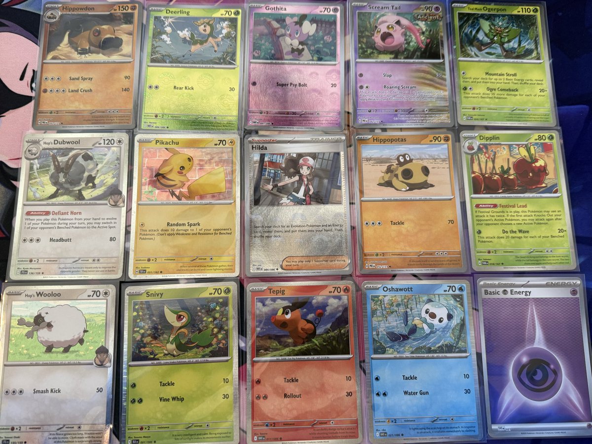 Andrewdeeeeee's tweet photo. Me and Rosie just had an epic Pokemon Rip Fest!! 🔥 Check out these hits and let us know if you spot any of your favorite Pokemon?
What’s your top chase card right now? 👀 #RosieRips #Pokemon #Yanmega https://t.co/3XjpaKslAl