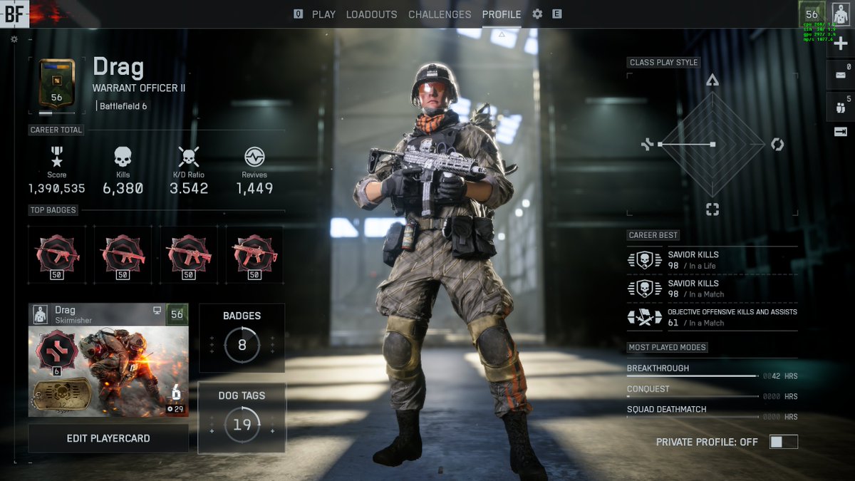 tDraglord's tweet image. My BF6 Solo Experience #Battlefield6