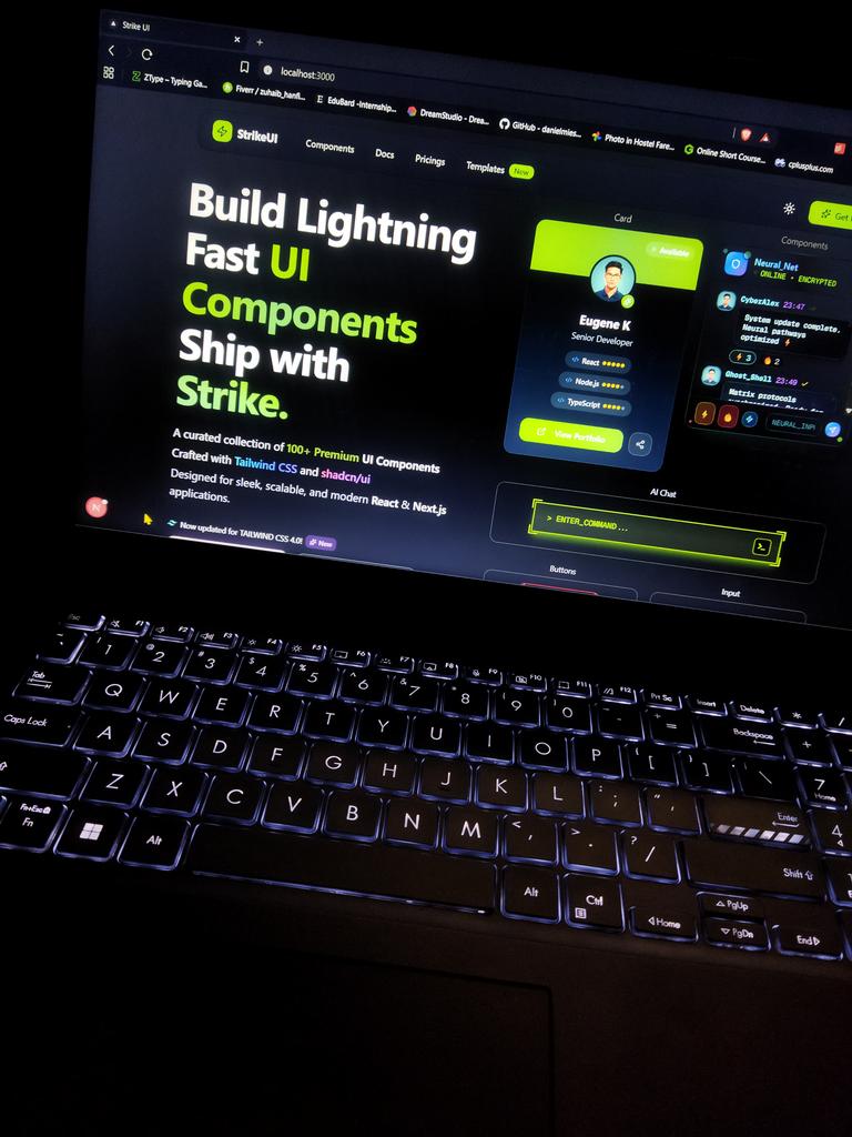 ZuhaibHanfi's tweet image. #STRIKE30
The core version of my project is finally done 🙌🏻
All that’s left is `npm run build` 🥲 and a bug🐞 battle ahead.
Wish me luck 🥲