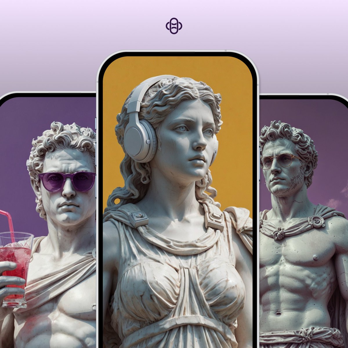 Greek gods portrait wallpapers 🗿