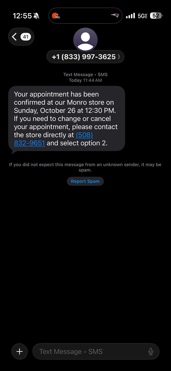 jays_zel's tweet photo. @MonroAutoTire hey why did i call this morning and talk to someone and make an appointment with them today to show up and no one is there.??? https://t.co/apmAgxR2g4