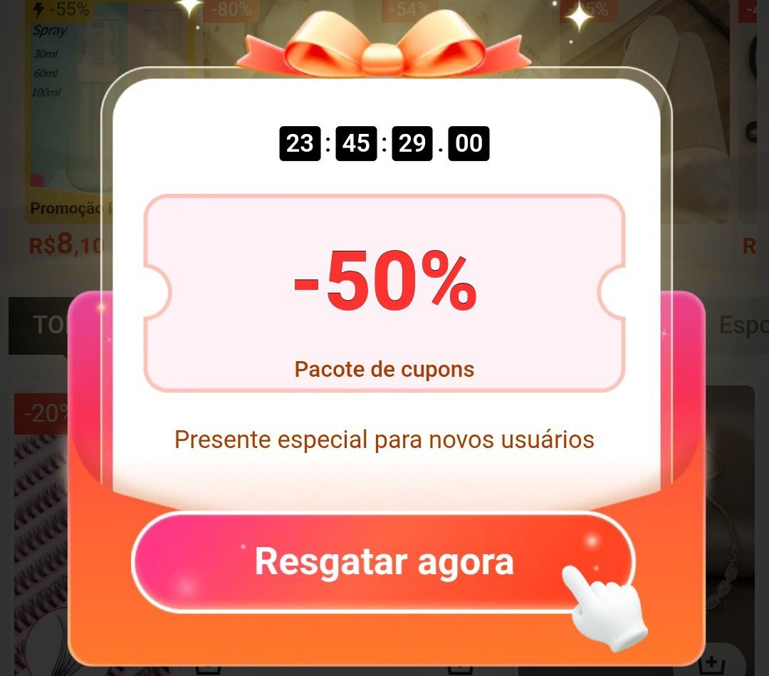 aeripromos's tweet image. ✨️ CUPOM DE 50% OFF SHEIN ✨️
- cupom disponível para contas novas (crie uma conta nova com um email diferente que funciona)
- para ativar acesse o link abaixo OU pesquise o código 3MF5T na barra de pesquisa da shein
🔗 onelink.shein.com/18/558ehvxii1w3
