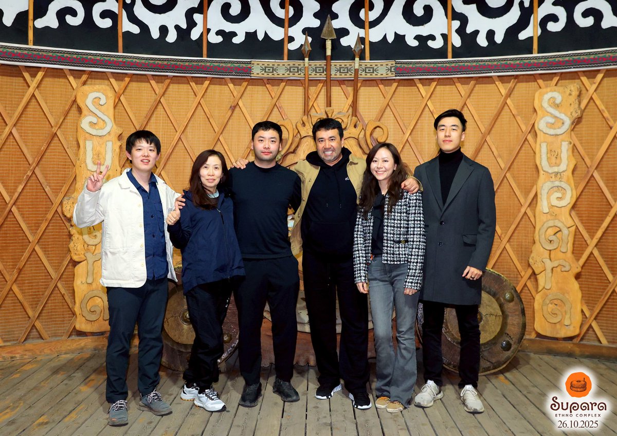 🔶️Orange dynasty in the ethno complex Supara, 🧡wonderful people, a wonderful evening with friends!  🧡 <a href="/ClaireMa12/">clairemxd.eth the "product" turtle</a> <a href="/ethsign/">Sign</a> <a href="/realyanxin/">Xin (Shin) Yan 閻欣</a> We're looking forward to welcoming the entire Orange Dynasty to Kyrgyzstan, we'll be happy to meet you!  🧡🧡🧡🇰🇬🇰🇬🇰🇬