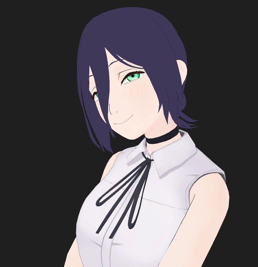 3dEffy's tweet photo. Reze fan art for VRChat — Rendered in Unity (almost complete) 🏃
 Coming soon to my Booth and Gumroad shop! Keep an eye out 🔜 
I might explore creating alternative versions for her... 

#ChainsawMan #Reze #VRChat https://t.co/bAt9XcCxSU