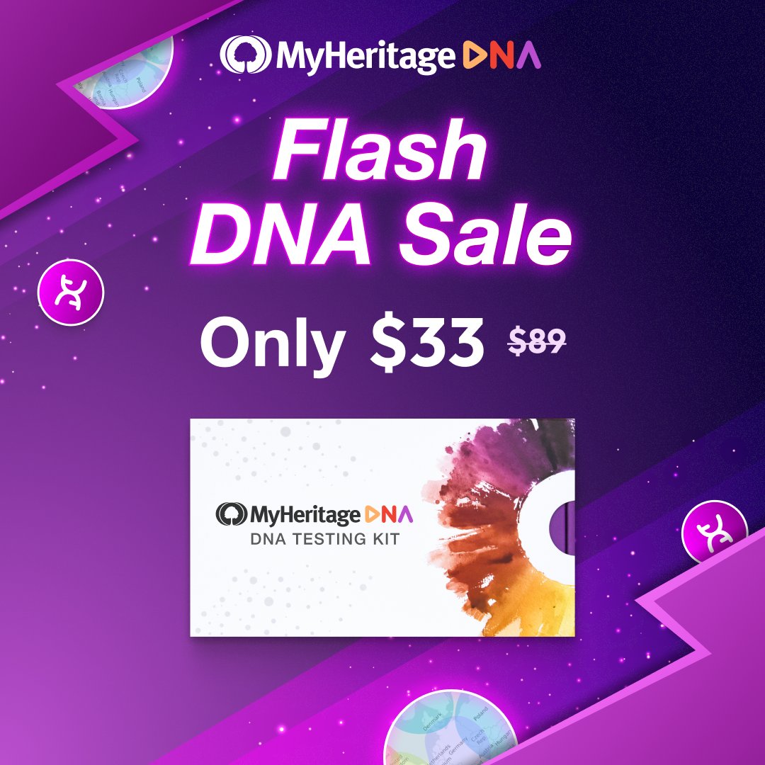 🔥 Final Day!

Our Flash DNA Sale ends tonight!

🧬 myheritage.com/dna