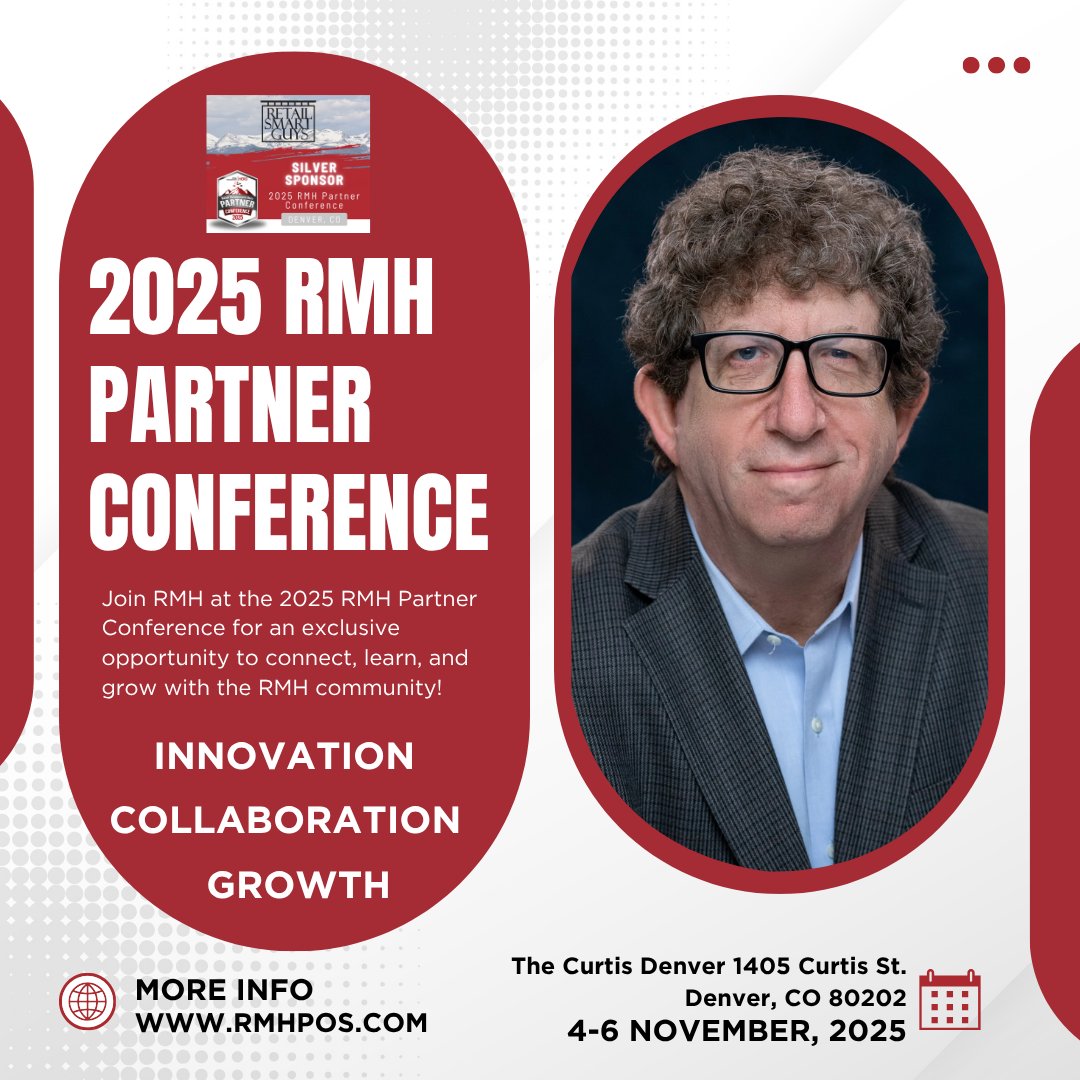danjab's tweet image. 🚀 We’re proud to be a Silver Sponsor of the 2025 @RetailManagementHero Partner Conference in Denver! Join us Nov 4–6 as we explore innovation, tech, &amp;amp; smarter retail strategies. 🌐 rmhpos.com/events/11-04-2…

#RetailSmartGuys #RetailInnovation #RMHPartnerConference