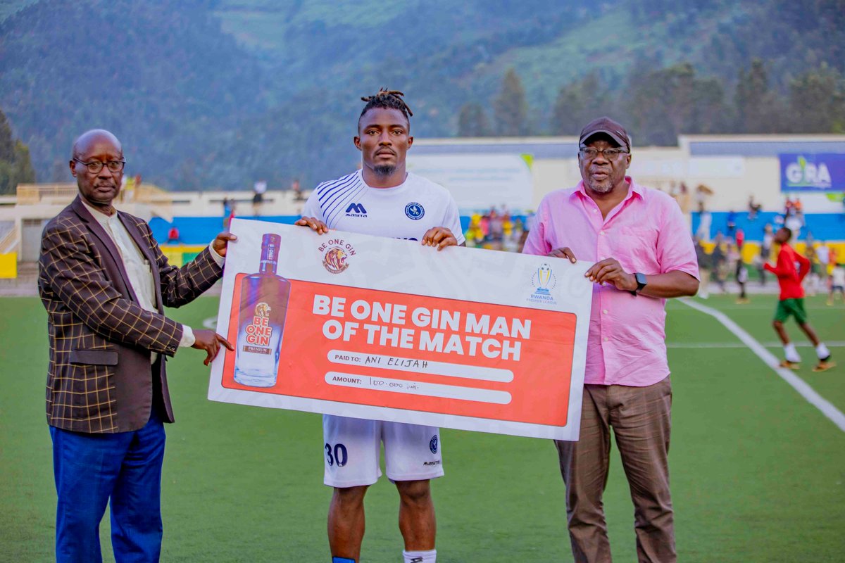 Police Football club (@policefc_rwanda) on Twitter photo Man of The Match 
Ani Elijah Man of The Match 
Ani Elijah