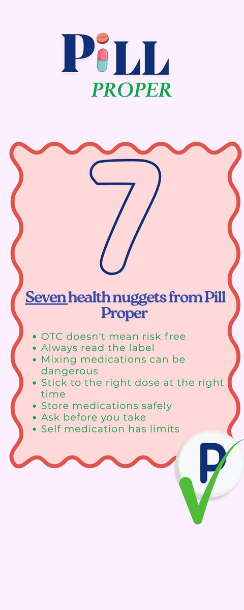 ehiobe's tweet photo. Day 7: Pill Proper has 7 tips to guide your medication use 💊

#PillProper https://t.co/ffCmNGtNsi