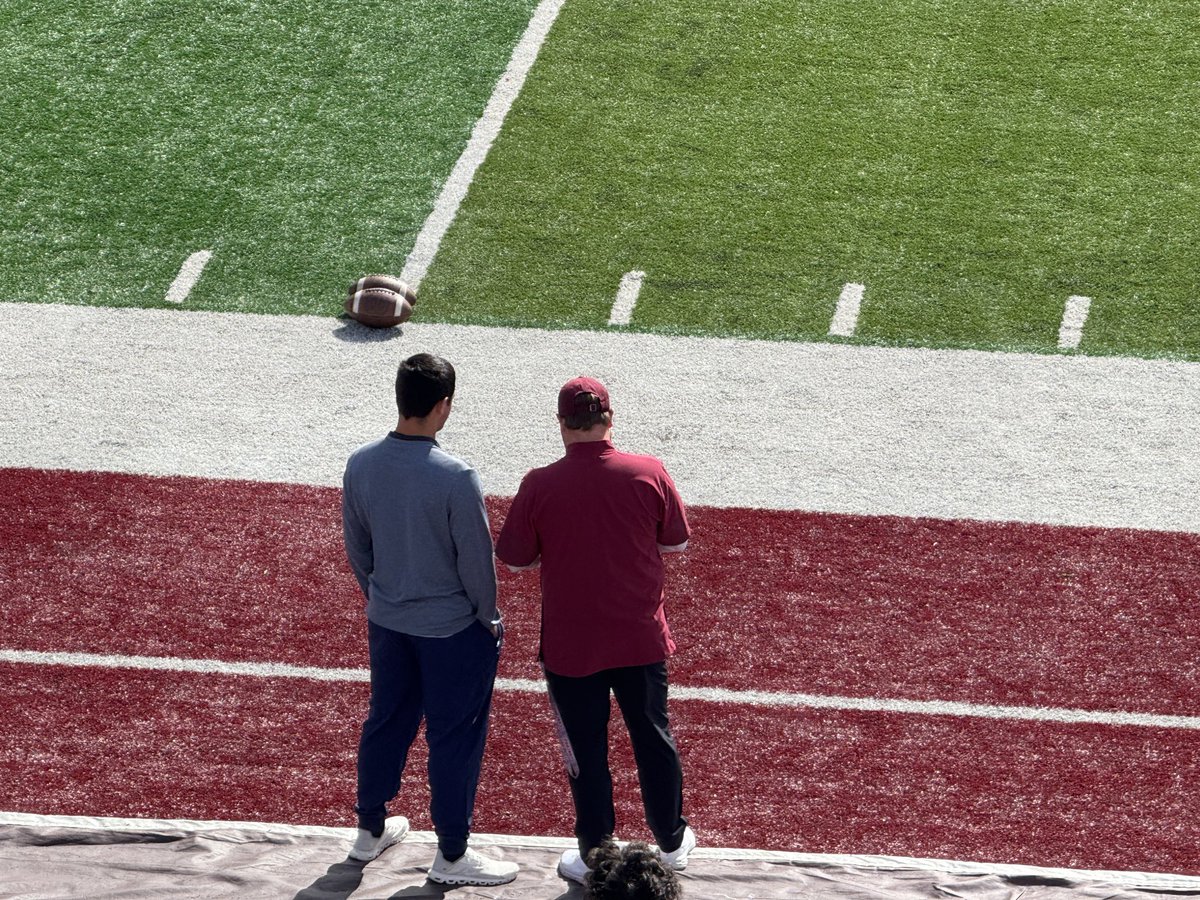 Had a great time at <a href="/ConcordFootball/">Concord University Football</a> for a game-day visit. Thank you <a href="/CUCoachEdwards/">Cody Edwards</a> and <a href="/KevinNeal28/">Kevin Neal</a> for having me and talking to me during pre game warmups! <a href="/ClayPanthersFB/">Clay Panthers Football</a> <a href="/CoachMacKicking/">Coach Matt McCullough</a>