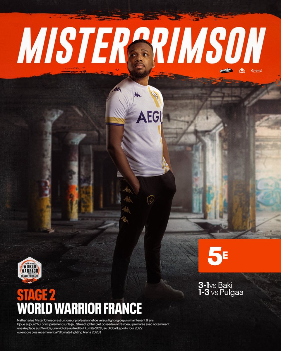 Nathan termine finalement 5e de cette quatrième étape du 𝗪𝗼𝗿𝗹𝗱 𝗪𝗮𝗿𝗿𝗶𝗼𝗿 𝗙𝗿𝗮𝗻𝗰𝗲 !

Prochaine échéance et pas des moindres : le CPT Chine le week-end prochain 🇨🇳

#ShieldsUp