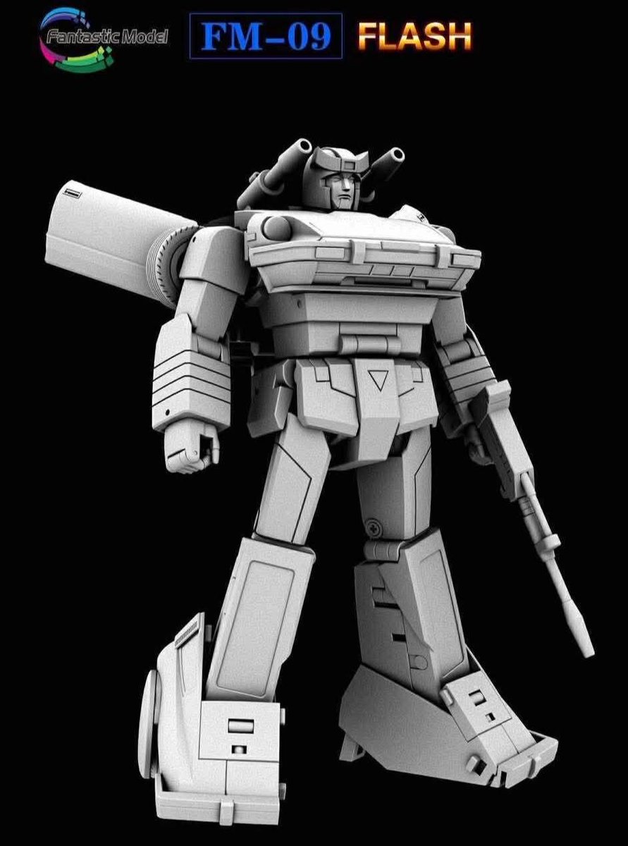 Talib1980's tweet image. New from Fantastic Model (FansToys) FM-09 Flash Their version of a masterpiece scale Bluestreak.

#fanstoys #fantasticmodel #3rdpartytransformers #Transformers #Hasbro #TransformersComics #TransformersTimelines #TransformersToys #MoreThanMeetsTheEye #MTMTE