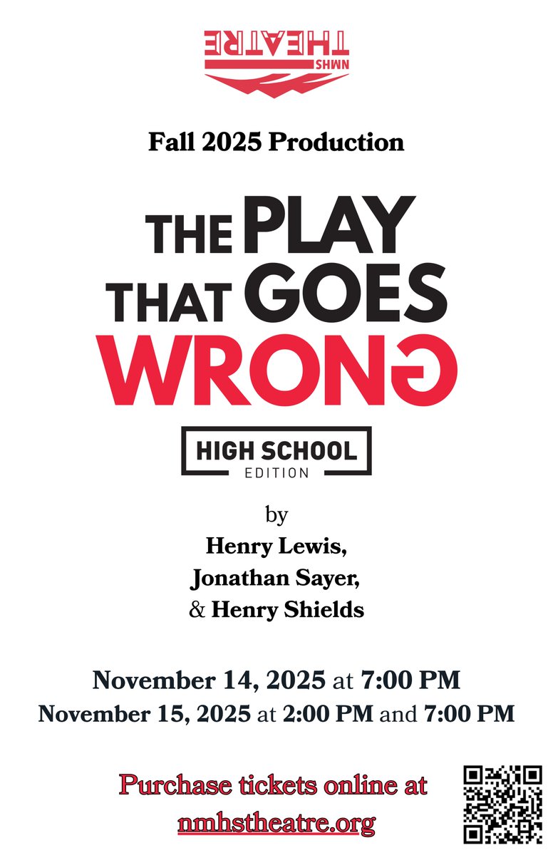 The NMHS Theatre Fall Production-
The Play That Goes Wrong
Get your tickets before they sell out!
#NewMilfordCT <a href="/nmgreenwave/">Pete Bass</a> <a href="/NMHS_CT/">New Milford High, CT</a> <a href="/SMS_CT/">Schaghticoke Middle School</a> <a href="/SNIS_CT/">Sarah Noble School</a> <a href="/HPS_CT/">HPS_CT</a> <a href="/NES_CT/">NES_CT</a>