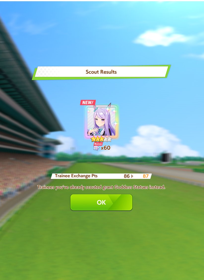 PLEASE CYGAMES I NEEED THIS
this is lowkey fine though since i was lacking on my long runners