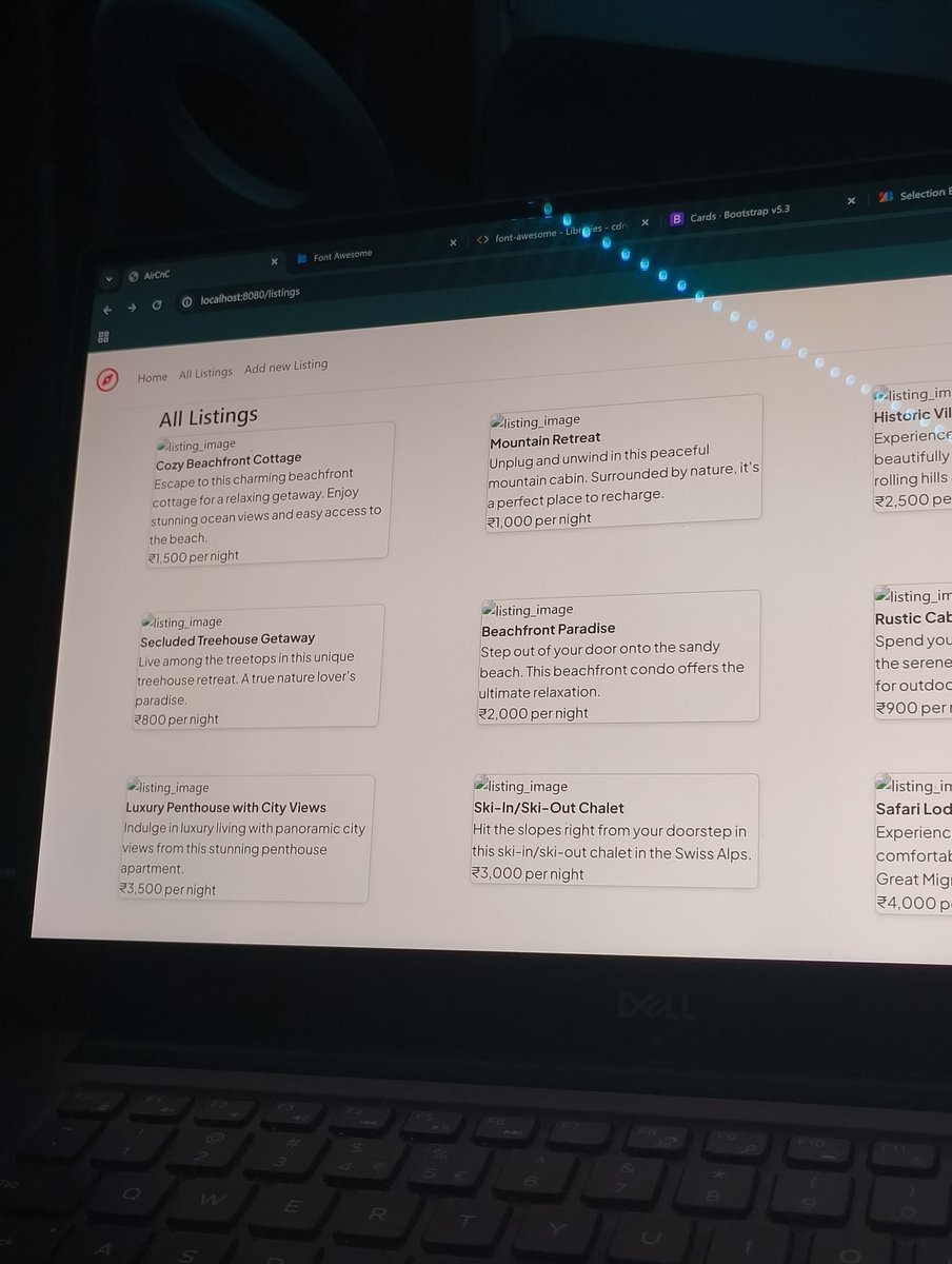 HarshvardhanRaw's tweet image. ✅ Phase 1 - Day 63  
• Figuring out image handling 🖼️  
• Adding final touches to the project ✨  
#ReactJS #Frontend #WebDevelopment #CodingJourney #100DaysOfCode #JavaScript