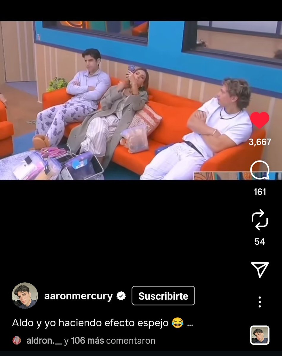 Barchiecute's tweet image. Aarón compartiendo en su ig, un vídeo de la triple AAA, uno de que es nuestro baile inolvidable y uno del efecto espejo con Aldo, lo te quiero mucho 🥹, las que dicen que debería alejarse de sus amigos, parece que ni les importa el :( 
#AldoXAaron