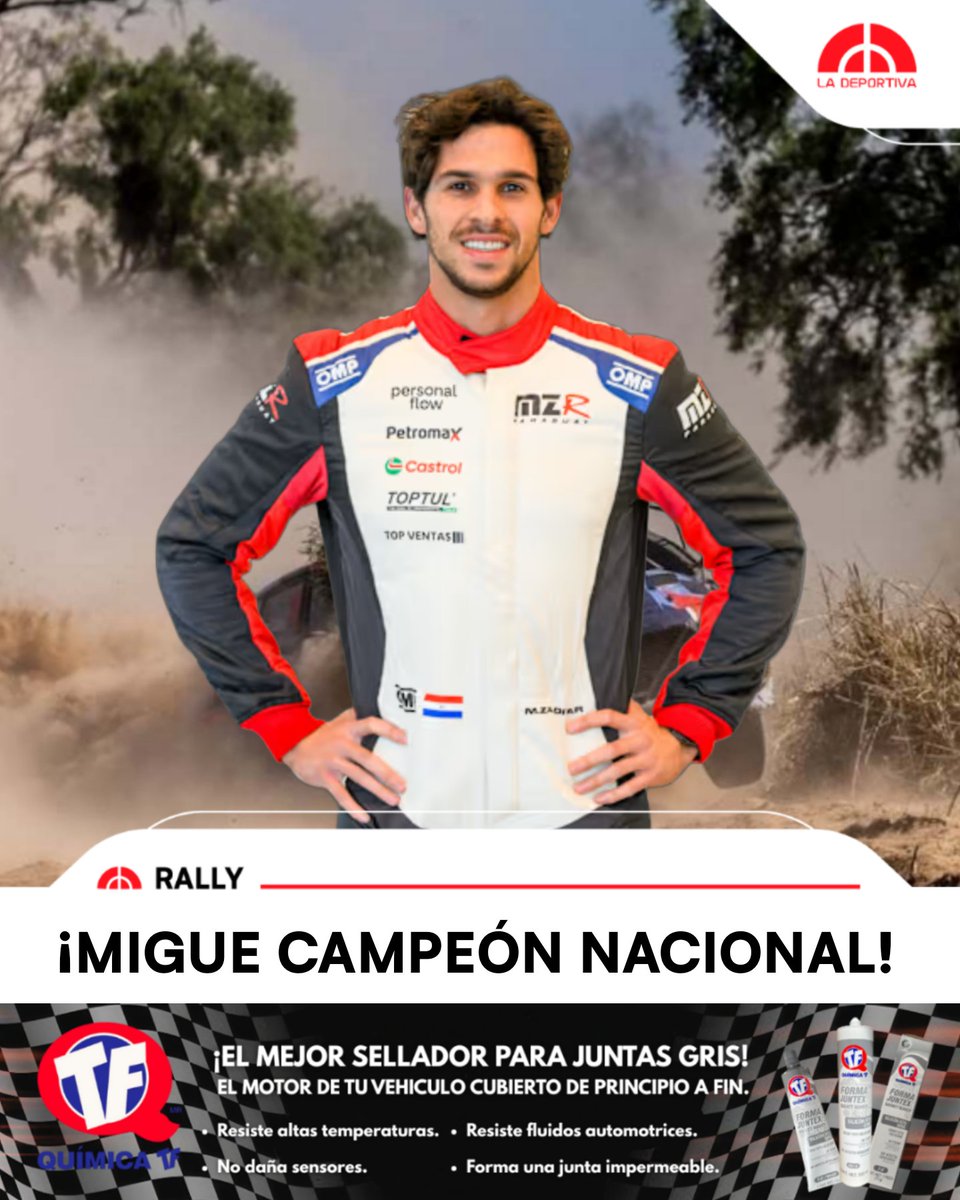 El corredor Migue Zaldivar relevó en la obtención del título a Agustín Alonso, el número uno en la temporada 2024 y se convirtió en el conquistador del Campeonato Nacional 2025, levantando el título al cierre de la última fecha que se cumplió conjuntamente con la realización