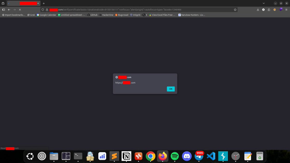 ALLPHAAA7's tweet image. Today I hit my first xss vulnerability. And I&apos;m very happy and excited about it Thanks to Yashar
@voorivex 
(I posted again)