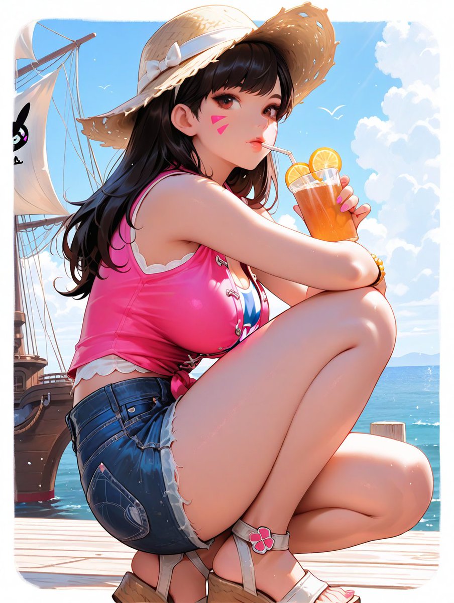 "Arittake no yume wo kaki atsume
Sagashi mono sagashi ni yuku no sa
One Piece!"

🌾🎩 #onepiecefanart #luffyfanart #aiwaifu #aigirls 🌾🎩