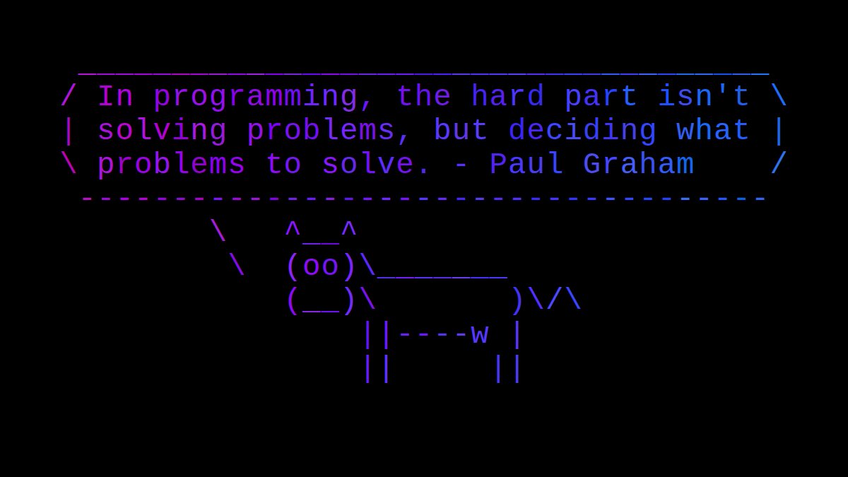 cowsayco's tweet image. #tech #dev #coding #devmemes #developers #devjokes #codinglife