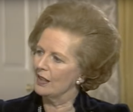 "I always cheer up immensely if one is particularly wounding because I think well, if they attack one personally, it means they have not a single political argument left." (Margaret Thatcher, 1986) youtu.be/tWp0b71W2aM