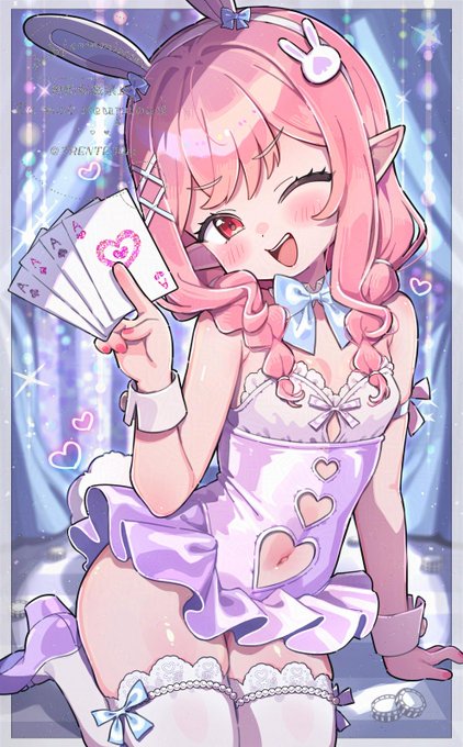 skeb絵です🐰💞 