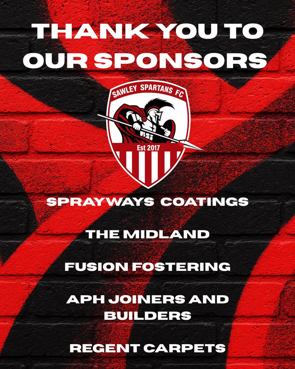 sawleyspartans's tweet photo. ‼️FULL TIME‼️

Apologies for no live updates, 4-3 loss. Goal - Scorers, Brad Holmes x2, Brad Scard x1. Wasn’t our day. ‘Nuff said, move on to next week https://t.co/ClnDvxIJjB